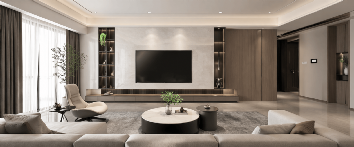 低天花客廳如何打造不壓迫感？空間放大裝修重點完整解析